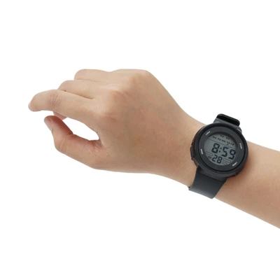 Gambar Ataru Jam Tangan Digital Round 2 - Hitam