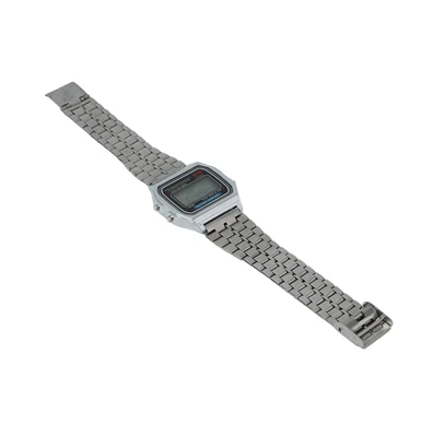 Gambar Ataru Jam Tangan Digital Rectangle - Silver