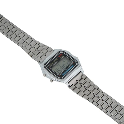 Gambar Ataru Jam Tangan Digital Rectangle - Silver