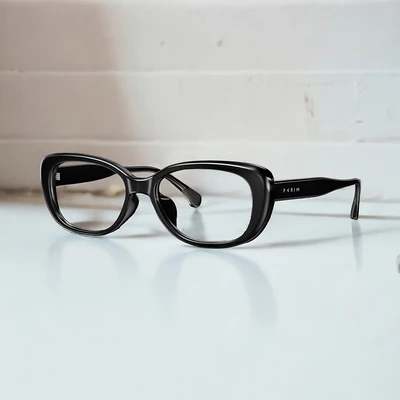 Gambar Parim Eyewear Kacamata Optical Wide Rectangle - Hitam