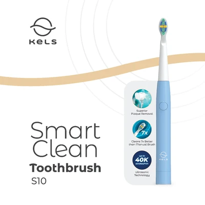 Gambar Kels Sikat Gigi Elektrik Smartclean S10 - Biru