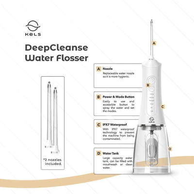 Gambar Kels Deepcleanse Water Flosser S60 - Putih