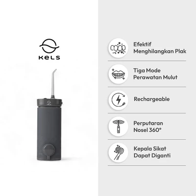 Gambar Kels Deepcleanse Water Flosser S77 - Abu-Abu