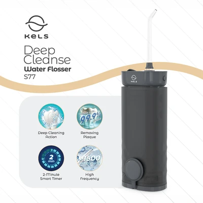 Gambar Kels Deepcleanse Water Flosser S77 - Abu-Abu