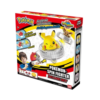 Gambar Emco Ling Dong Set Pokemon Spin Fighter Deluxe - Mix