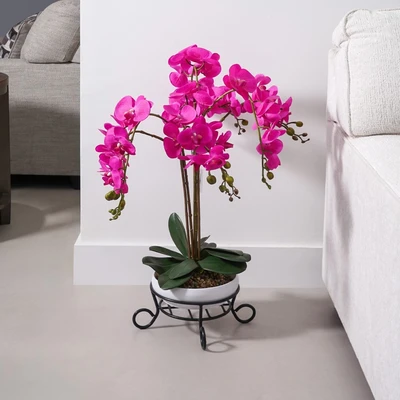 Gambar Arthome Rak Tanaman 20 cm - Hitam
