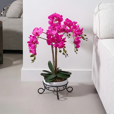 Gambar Arthome Rak Tanaman 30 cm - Hitam