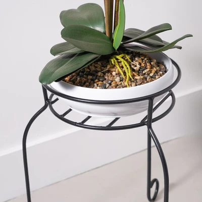 Gambar Arthome Rak Tanaman 45 cm - Hitam