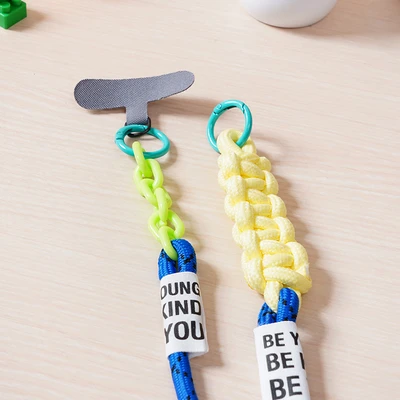 Gambar Ataru Lanyard Color Block Strap - Biru/Kuning