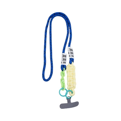Gambar Ataru Lanyard Color Block Strap - Biru/Kuning