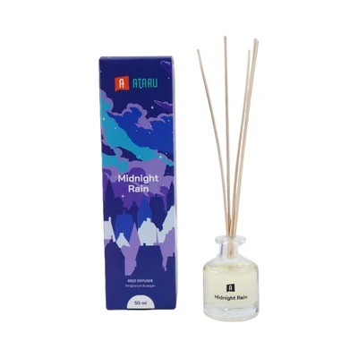 Jual Ataru 50 Ml Midnight Rain Reed Diffuser Mix Original | AZKO