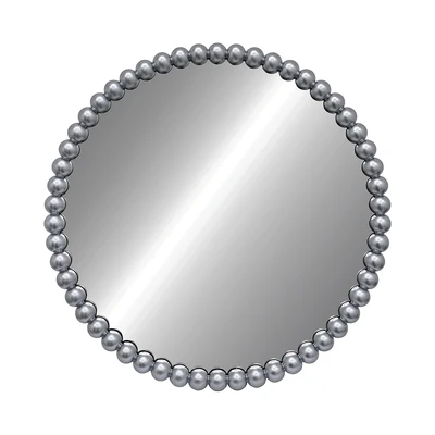 Gambar Informa Cermin Dinding Dekorasi Plastik Round 60x60 cm - Silver
