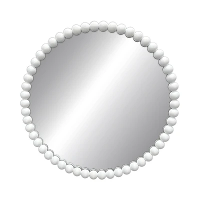 Gambar Informa Cermin Dinding Dekorasi Plastik Round 60x60 cm - Putih