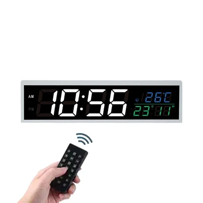 Gambar Forhom Jam Dinding Digital LED Zt-070 - Putih