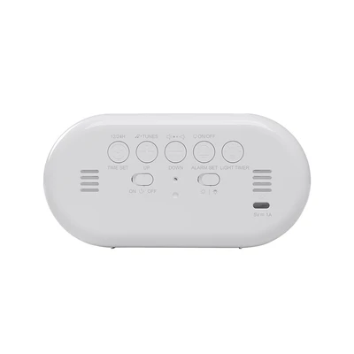 Gambar Arthome Jam Meja Digital Led Zt-6636 - Putih