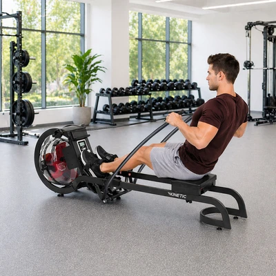 Gambar Kinetic Water Rowing Machine - Abu-Abu