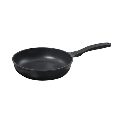 Gambar Cooking Color Alpha Everyday Wajan Penggorengan Aluminium 26 cm - Hitam