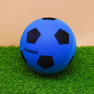 Gambar Berwyn 18 cm Bola Sepak Silence Foam - Biru