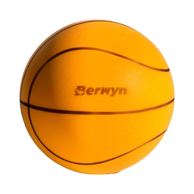 Gambar Berwyn 18 cm Bola Basket Silence Foam - Oranye