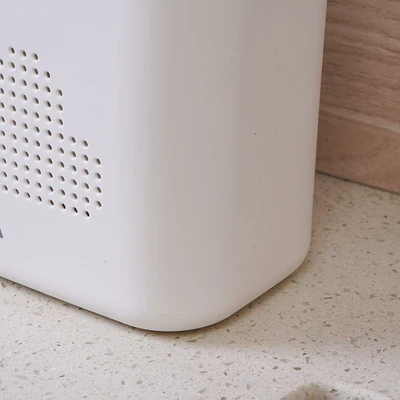 Gambar Stora Tempat Alat Makan 3 Sekat Rectangular - Abu-Abu