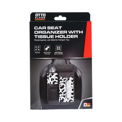 Gambar Otto Klasse Organizer Backseat Cow - Hitam/Putih