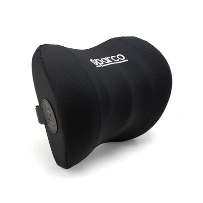Gambar Sparco Bantal Leher Kursi Mobil Spandex - Hitam