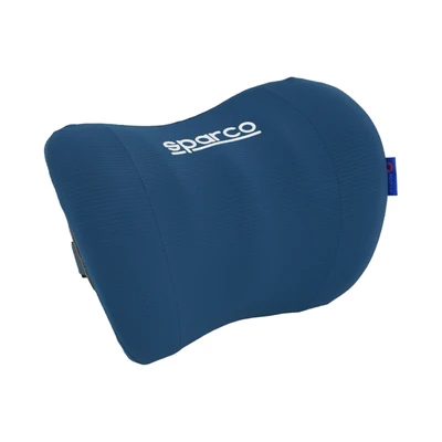 Gambar Sparco Bantal Leher Kursi Mobil Spandex - Biru