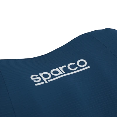 Gambar Sparco Bantal Leher Kursi Mobil Spandex - Biru