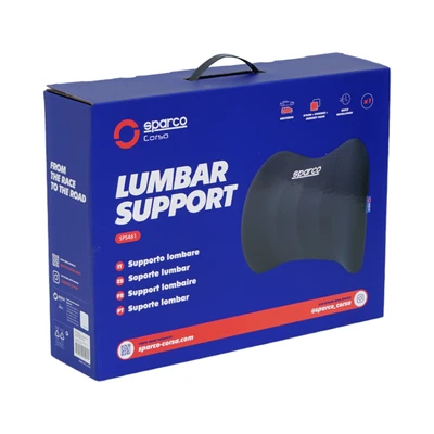 Gambar Sparco Bantal Pinggang Mobil Spandex - Biru