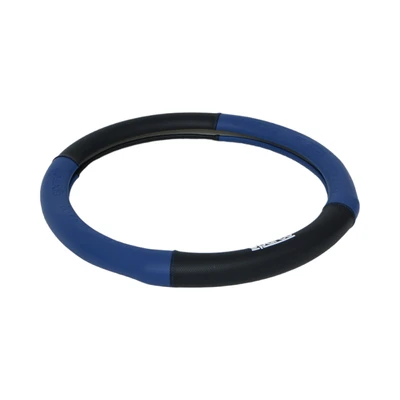 Gambar Sparco Sarung Stir Mobil PVC - Hitam/Biru