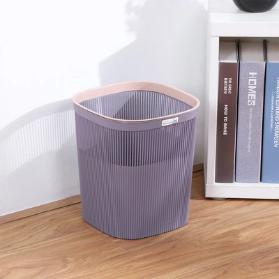 Gambar Informa Flo Tempat Sampah Plastik 9 Liter - Ungu/Pink