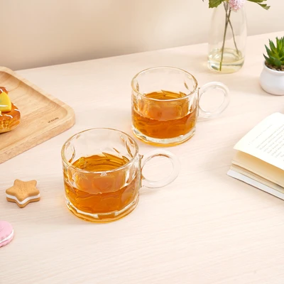 Gambar Delicia Set 2 pcs 300 ml Mug Clear Random