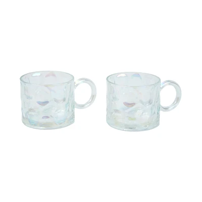 Gambar Delicia 300 Ml Set 2 Pcs Gelas Mug Rainbow Random