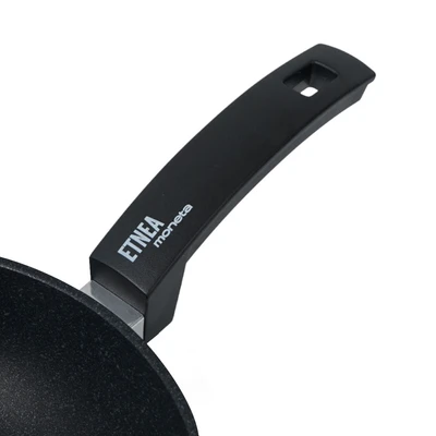 Moneta Etnea Wok, 28 cm, aluminium, black