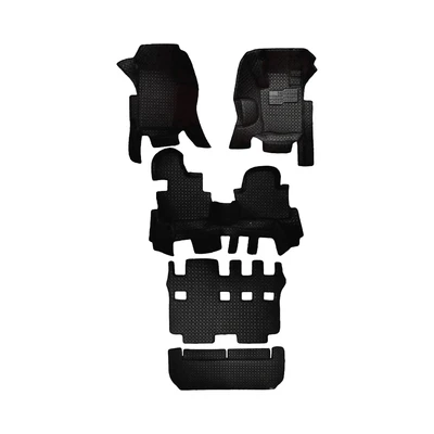 Gambar Otto Klasse Karpet Mobil Fullset Pajero 2016-Now Synthetic Leather - Hitam