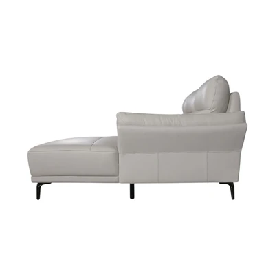 Gambar Ferrara Sidney Sofa L Sectional Kulit Kanan - Putih