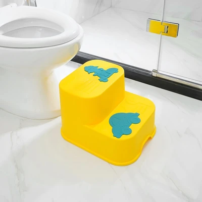 Gambar Kindla Bangku Pijak 2 Step Traffic Light 24 cm - Kuning