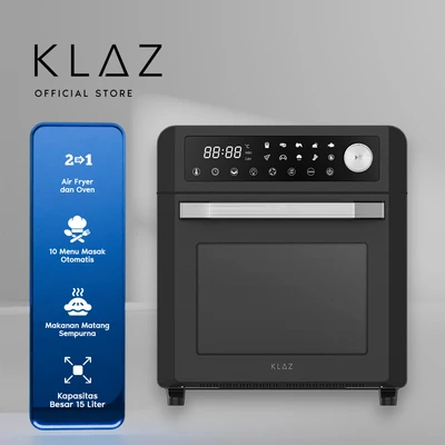 Gambar Klaz Air Fryer Oven Digital 15 Liter 1200 watt - Hitam