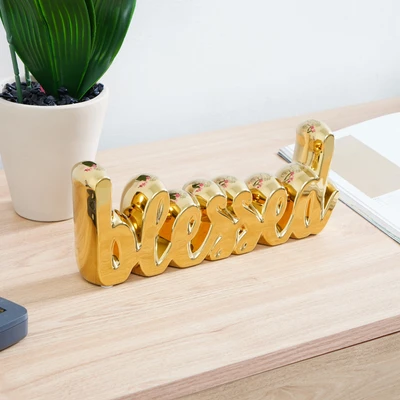 Gambar Informa Miniatur Dekorasi Blessed - Gold