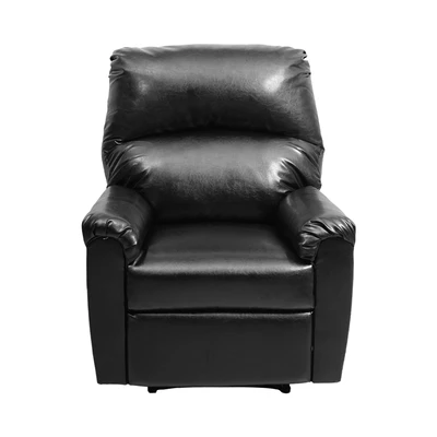 Gambar Ashley Nerviano I I Sofa Recliner Leather 1 Seater - Hitam