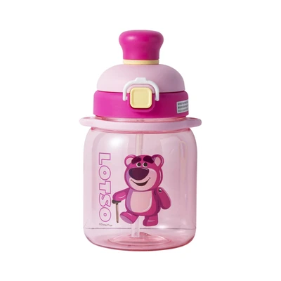 Gambar Unimass Botol Minum Tumbler Anak Plastik Lotso 1 Ltr - Pink