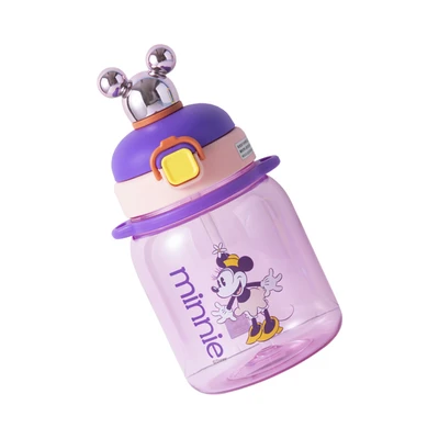 Gambar Unimass Botol Minum Tumbler Anak Plastik Minnie 1 Ltr - Ungu
