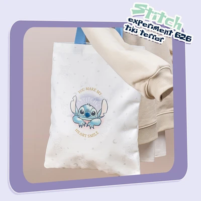Gambar Unimass Tote Bag Kanvas Stitch - Putih