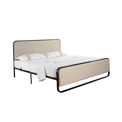 Gambar Informa 160x200 cm Lany Tempat Tidur Metal - Krem Beige