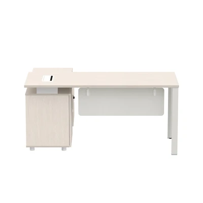 Gambar Sieben Meja Kantor Right 160 IW - Putih Ivory