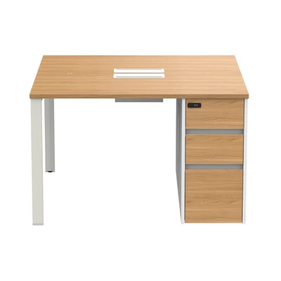 Gambar Sieben Meja Kantor 2S 120 - Virginia Walnut