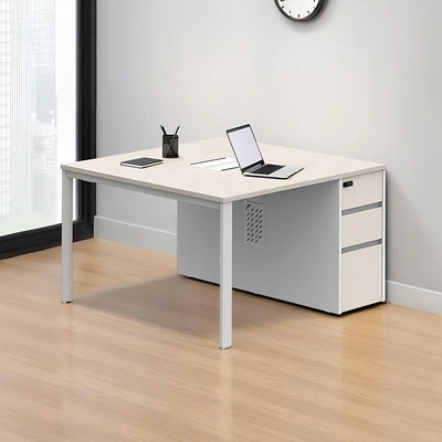 Gambar Sieben Meja Kantor 2S IW - Putih