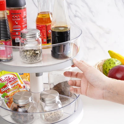Gambar Stora Rak Dapur Putar 2 Tingkat
