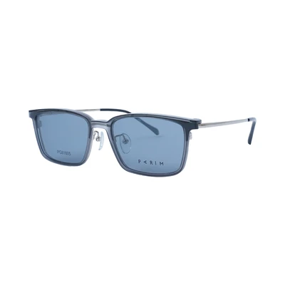 Gambar Parim Eyewear Kacamata Optical Magnetic Rectangle Metal - Hitam