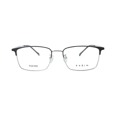 Gambar Parim Eyewear Kacamata Optical Magnetic Rectangle Metal - Hitam